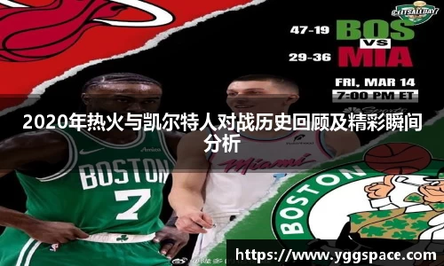 2020年热火与凯尔特人对战历史回顾及精彩瞬间分析